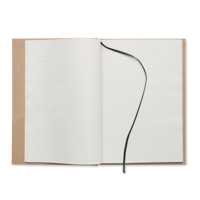 Carnet A5 personnalisé en carton et papier recyclé – Dos carré collé – MUSA – Image 7