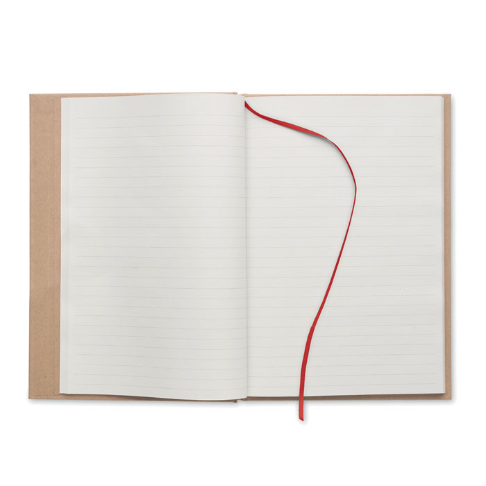 Carnet A5 personnalisé en carton et papier recyclé – Dos carré collé – MUSA – Image 4
