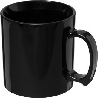 Mug Publicitaire Résistant En Plastique SAN 300ml STANDARD Noir