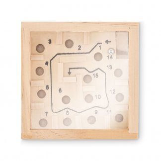 Jeu de labyrinthe personnalisable en bois de pin - ZUKY