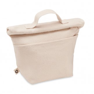 Sac isotherme en coton et polyester recyclés personnalisable - 18x14x30 cm - RECOBA