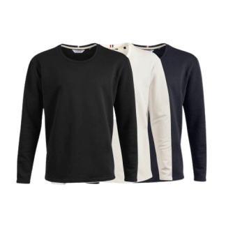 Sweat-shirt mixte publicitaire en coton molleton non gratté - 310g - THEO