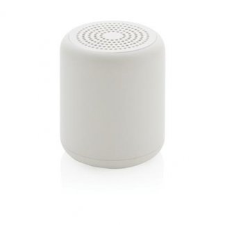 Enceinte sans fil publicitaire en plastique recyclé - 5W - BLANCA