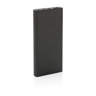 Powerbank promotionnelle en aluminium recyclé - 10000mAh - TERRAS