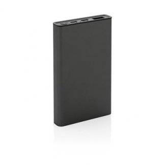 Powerbank personnalisable en aluminium recyclé - 5000mAh - TERRAN