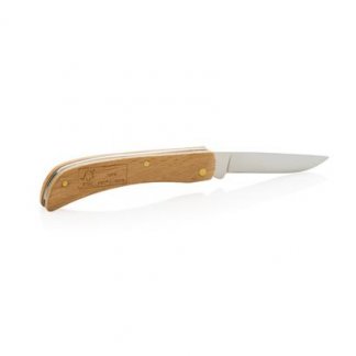 Couteau pliable personnalisable en bois certifié - PLIA