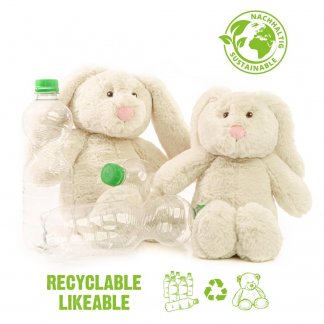 Peluche Lapin Personnalisée En PET Recyclé TAILLE M