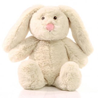 Peluche Lapin Personnalisée En PET Recyclé TAILLE S Face