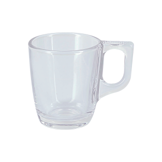 Tasse publicitaire en verre trempé - 90ml - MINFRA