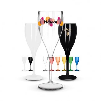 Verre à Champagne Réutilisable et Personnalisable En Plastique Tritan 160ml FLUTE