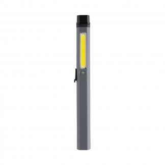 Lampe stylo publicitaire rechargeable en plastique recyclé - USB - GEAR