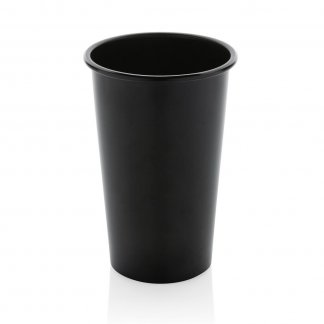 Mug publicitaire en aluminium recyclé - 450ml - ALO - Mug noir photo principale