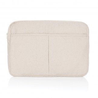 Pochette publicitaire ordinateur 15.6 en coton recyclé - AMAZE -