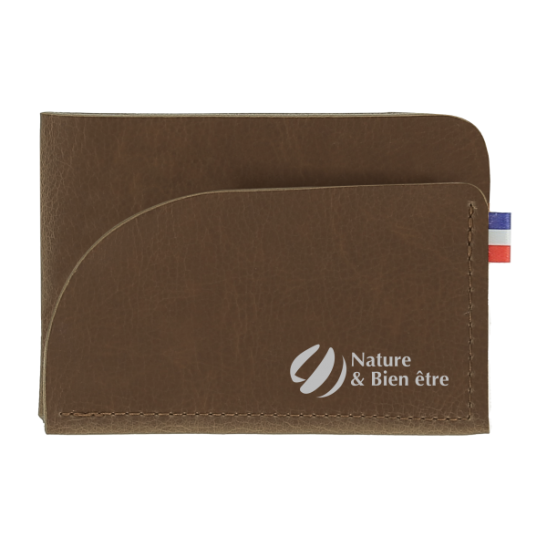 Porte carte végétal imitation cuir publicitaire – MARTA – Image 12
