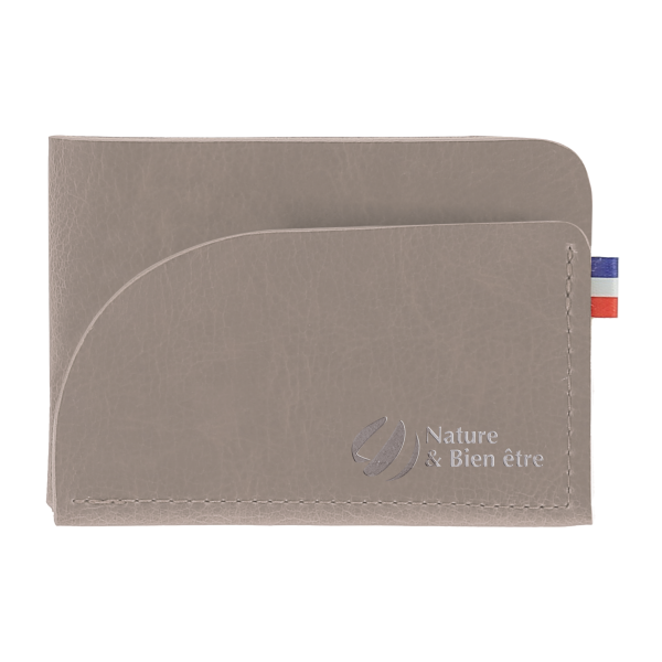 Porte carte végétal imitation cuir publicitaire – MARTA – Image 9