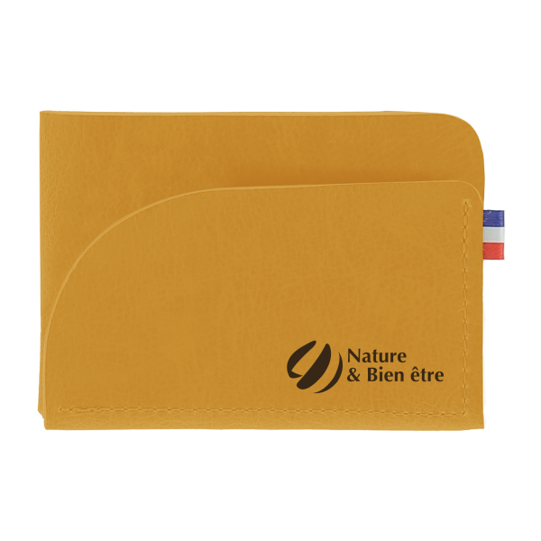 Porte carte végétal imitation cuir publicitaire – MARTA – Image 7