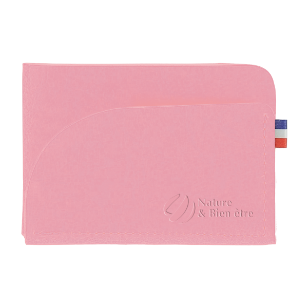 Porte carte végétal imitation cuir publicitaire – MARTA – Image 5