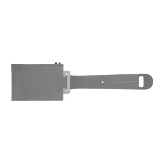 Porte-étiquette pour bagages personnalisable végétal imitation cuir