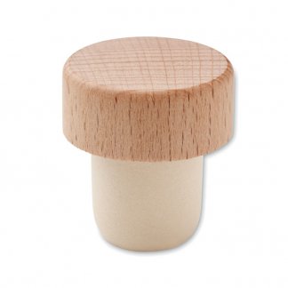 Bouchon de bouteille promotionnel en bois de hêtre - BOPPER