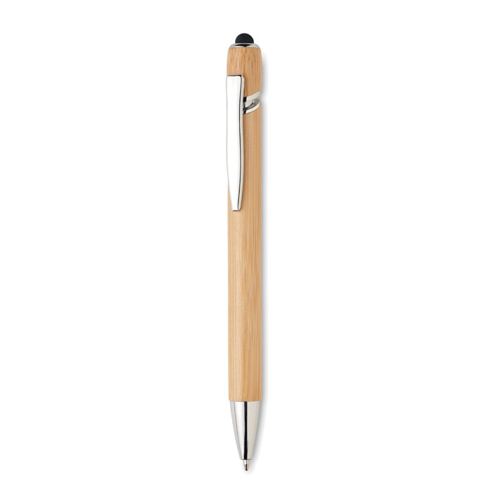 Stylo bille 2 en 1 personnalisé en bambou – RENN