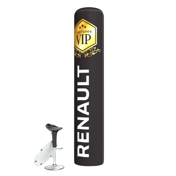 Colonne gonflable promotionnel en toile polyester recyclé – 210g – anti-feu B1 – CAPTAIR 60 EASY XL – Image 3