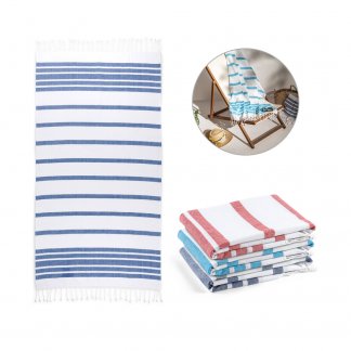 Serviette De Plage Personnalisée En Coton Et Polyester Recyclés 90x170cm SARDENHA