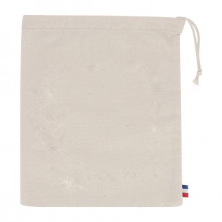 Sac pochon personnalisable avec cordelette en coton - 150g - GRAND