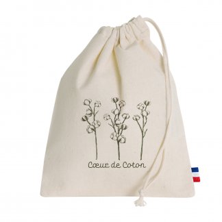 Sac pochon promotionnel avec cordelette en coton - 150g - MOYEN