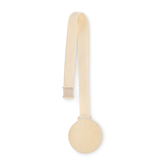 Médaille personnalisée en bois avec sangle en coton – BEST – Image 4