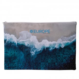 Pochette ordinateur avec logo 17" en polyester recyclé - FRATE