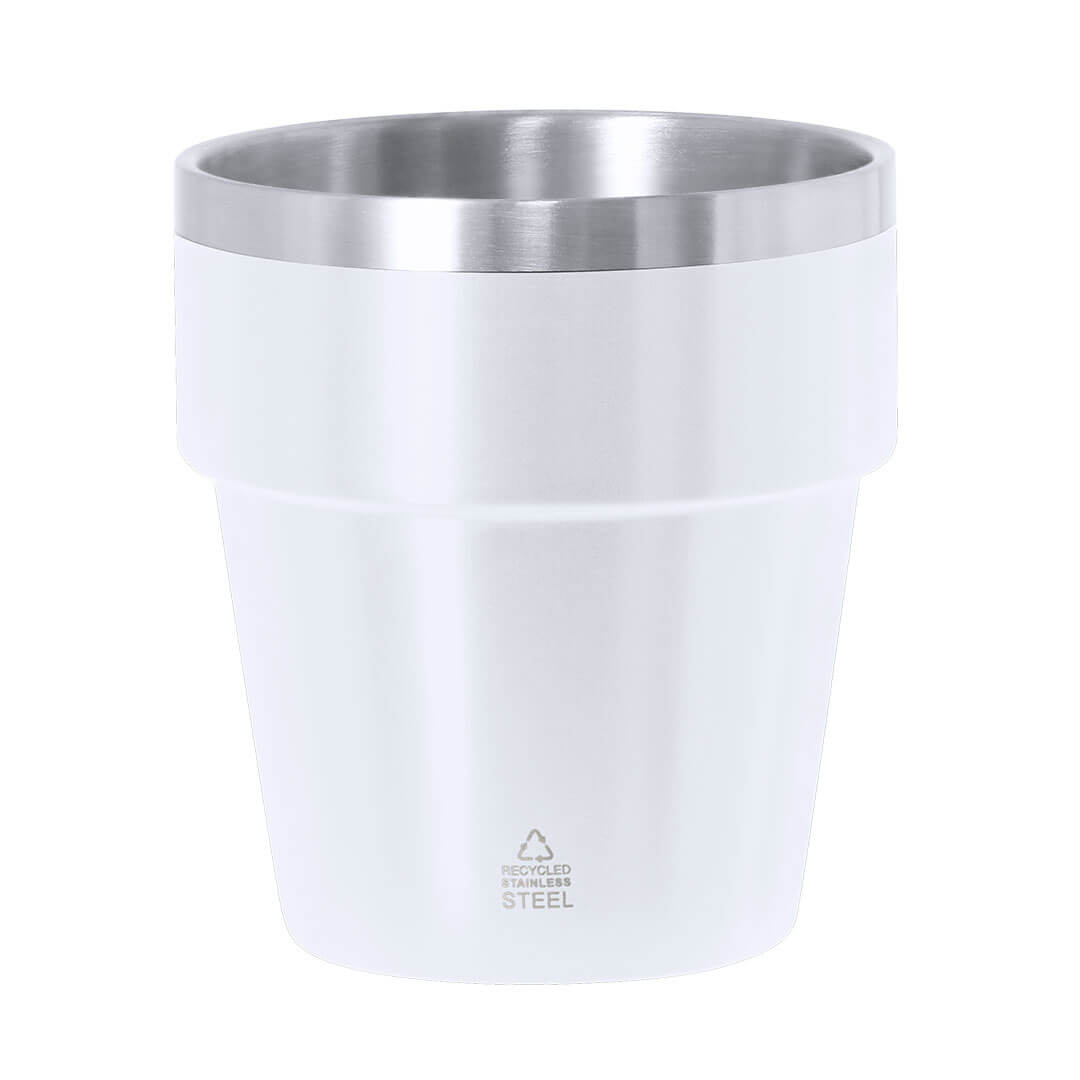 Verre publicitaire en inox recyclé – 250ml – MAYDEN – Image 4